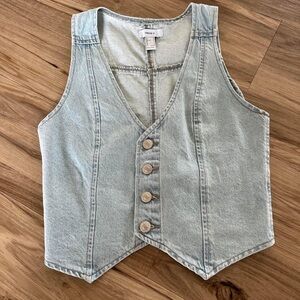 Forever 21 denim vest